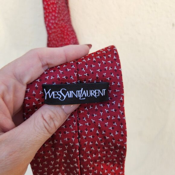 Vintage YSL Yves Saint Laurent Tie - Picture 3 of 4